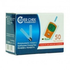 Тест-полоски Clever Chek TD4209\4227 №50 Тест-полоски Clever Chek TD4209\4227 №50