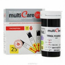 Тест-полоски MultiCare in триглицериды №10 Тест-полоски MultiCare in триглицериды №10